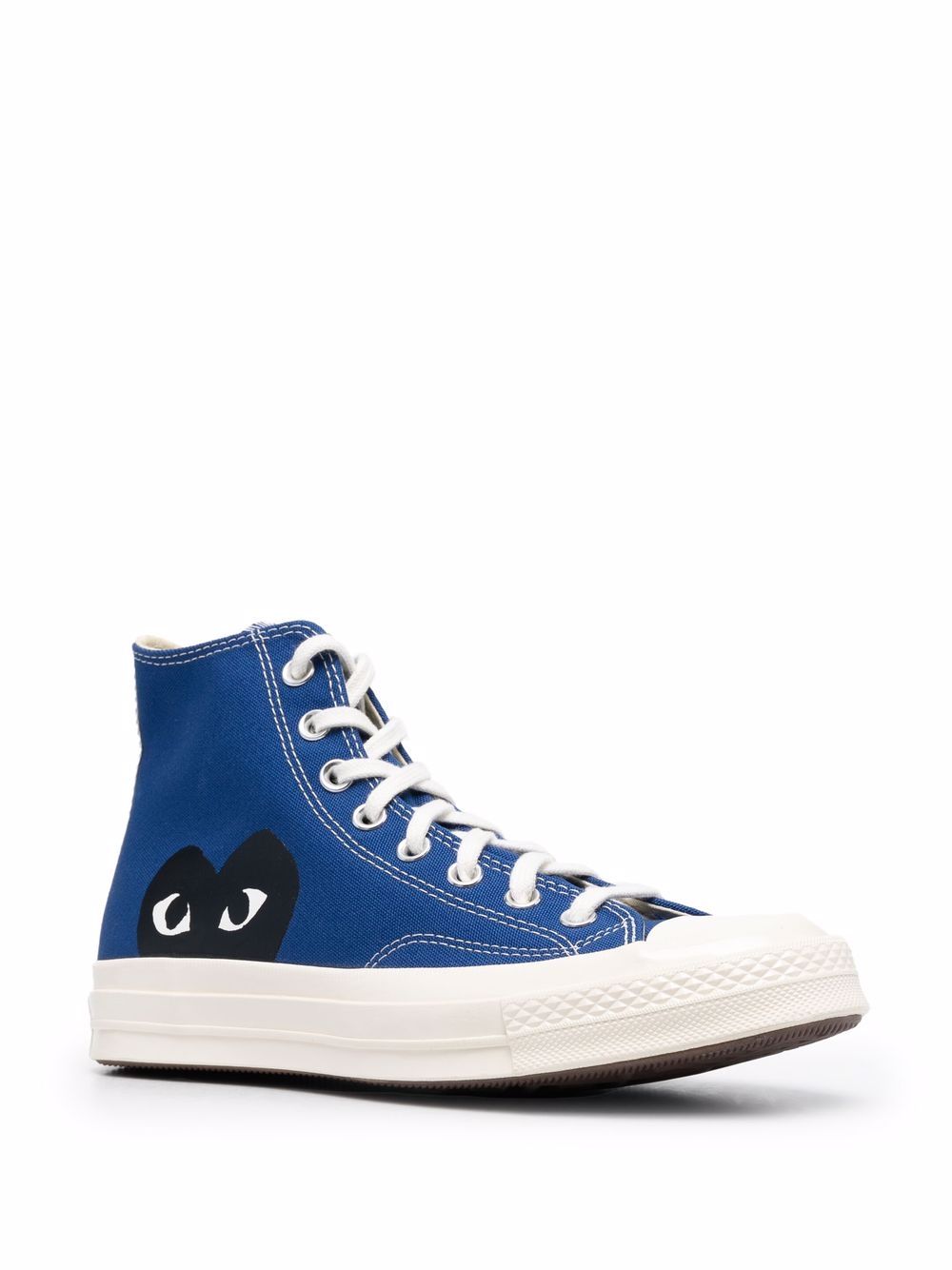 фото Comme des garçons play высокие кеды из коллаборации с converse