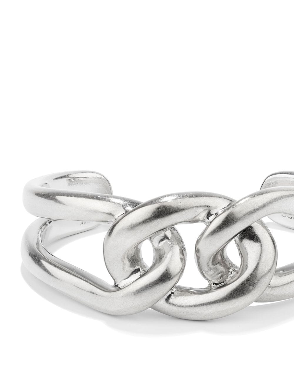 Shop Goossens Lhassa Small-link Bracelet In Silver
