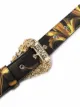 Versace Jeans Couture logo buckle belt
