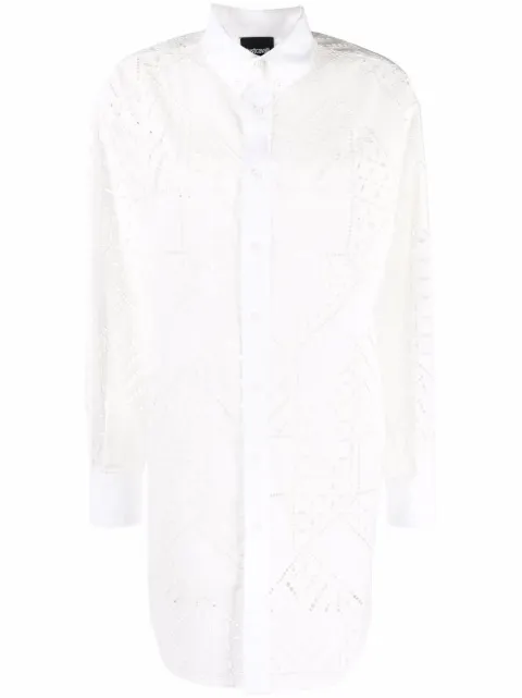 Just Cavalli بلوزة طويلة مطرزة
