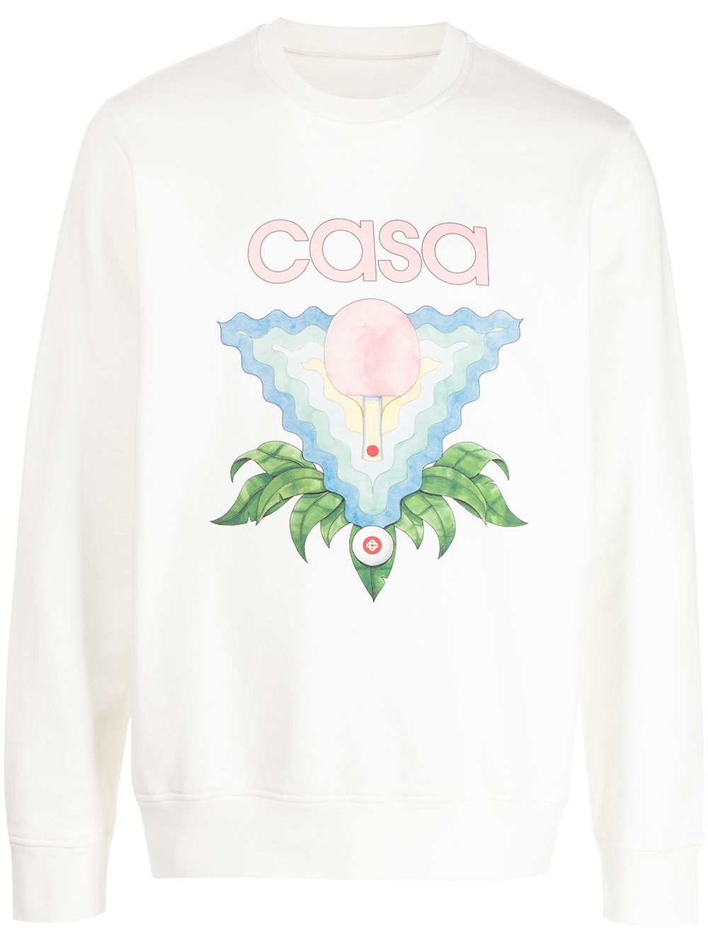 Casablanca Memphis Icon screen-printed sweatshirt