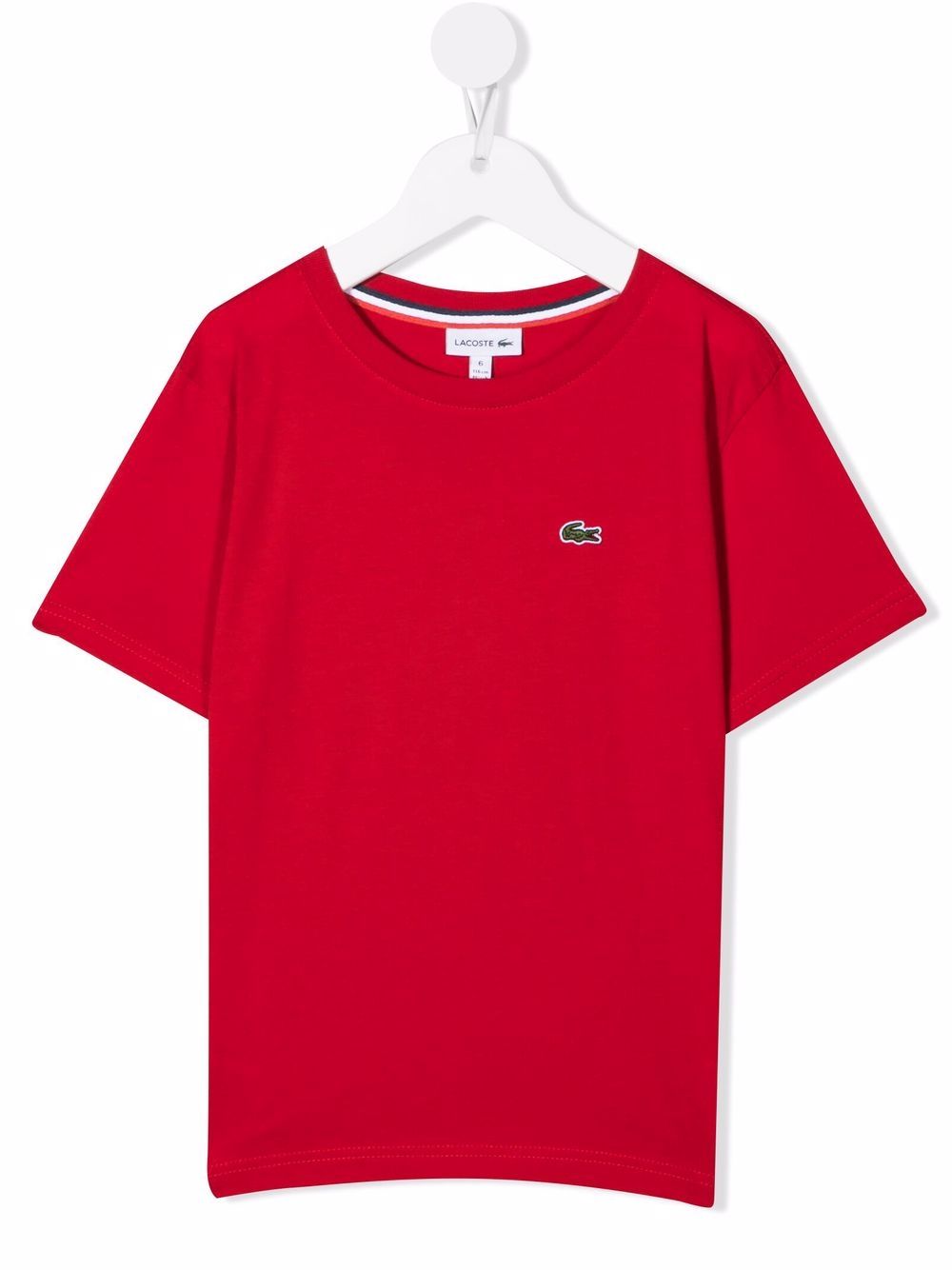 фото Lacoste kids embroidered-logo t-shirt