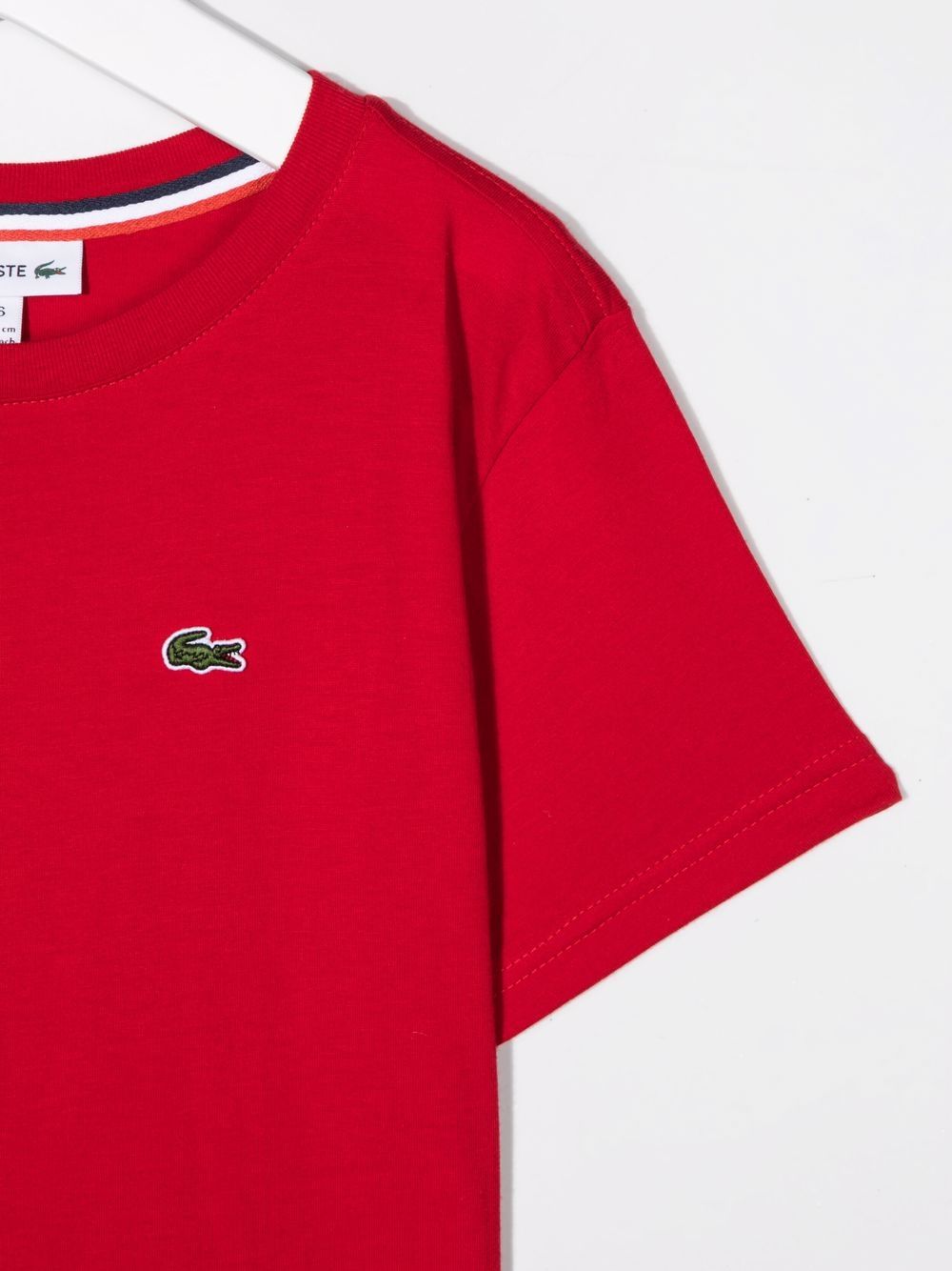 фото Lacoste kids embroidered-logo t-shirt