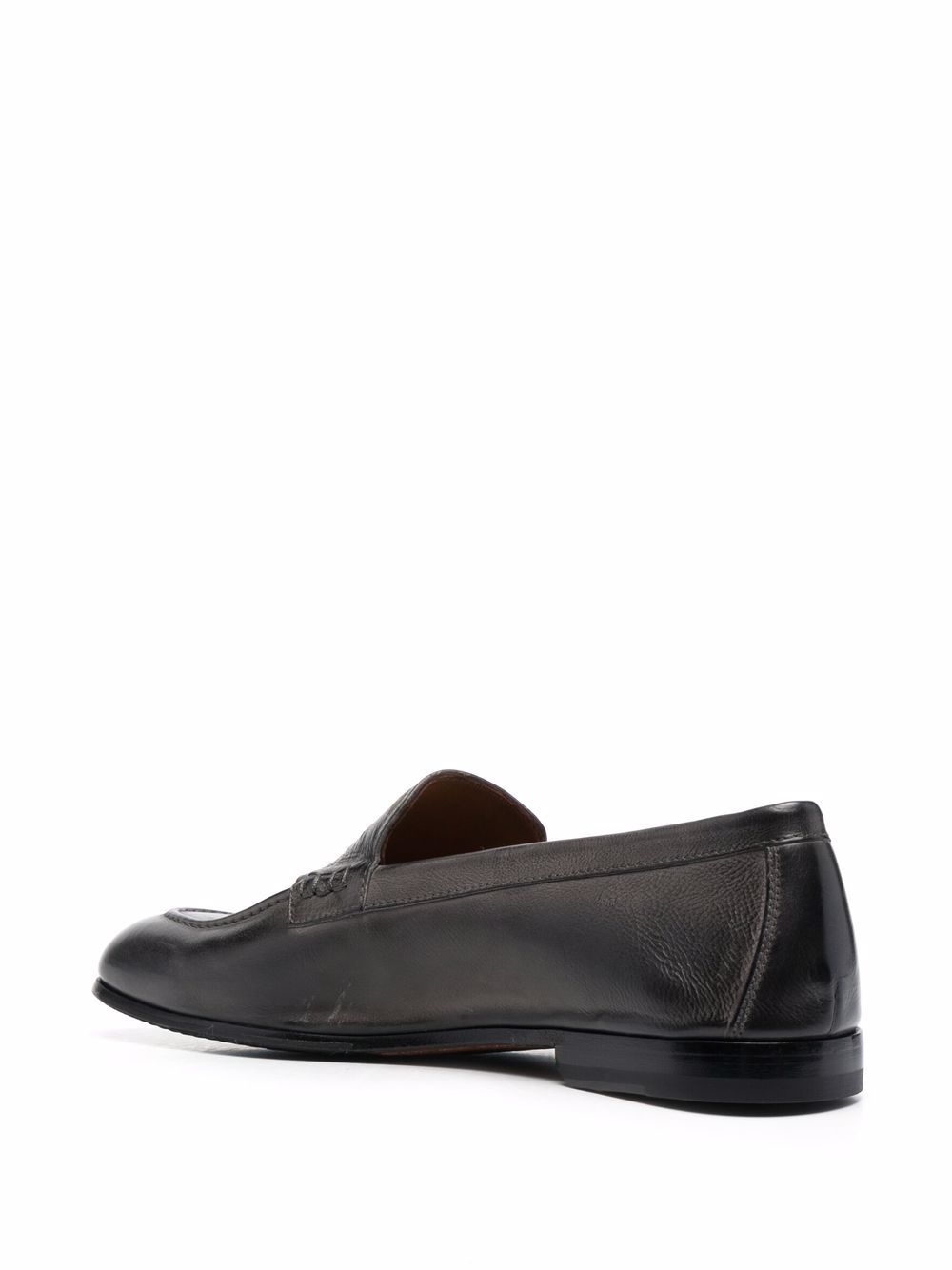 фото Doucal's leather slip-on loafers