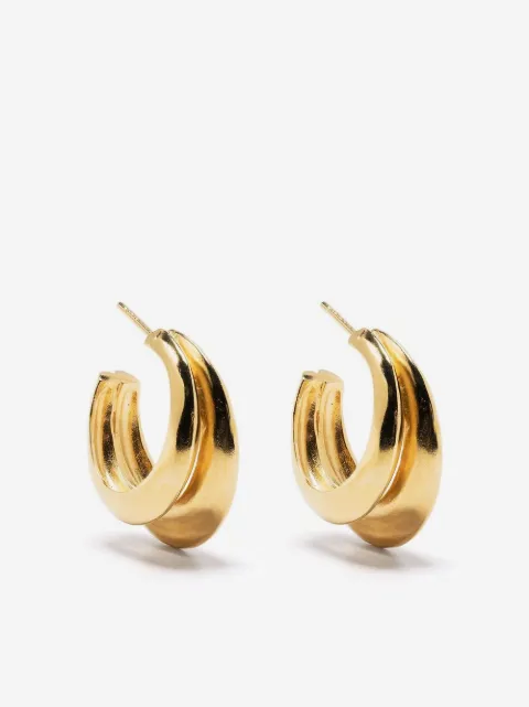 Goossens spirale creole earrings