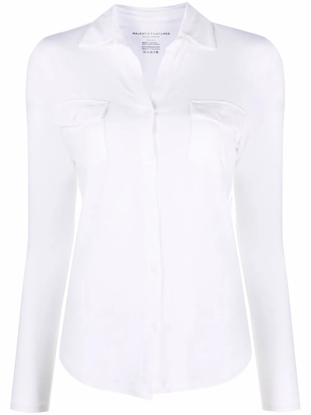 

Majestic Filatures long-sleeve shirt - White