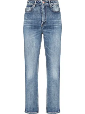 Women's Designer Straight Leg Jeans 
