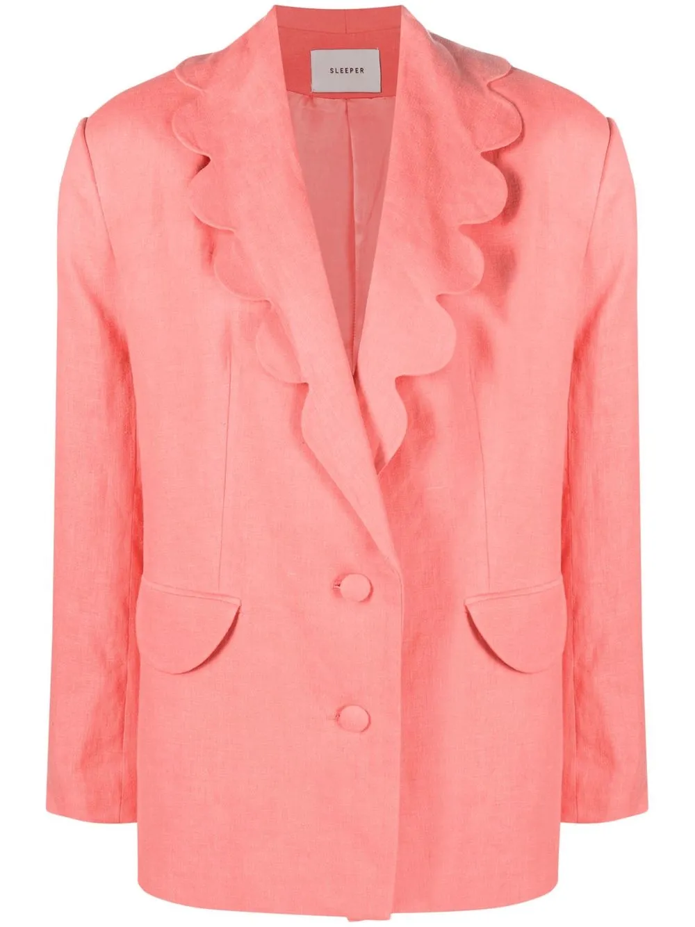 

Sleeper Dynasty linen blazer - Pink