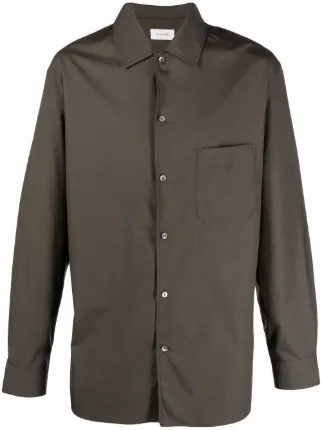 LEMAIRE long-sleeve Cotton Shirt - Farfetch