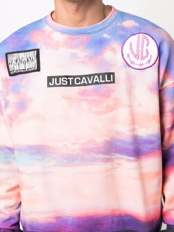 Just Cavalli sunrise-print Sweatshirt 