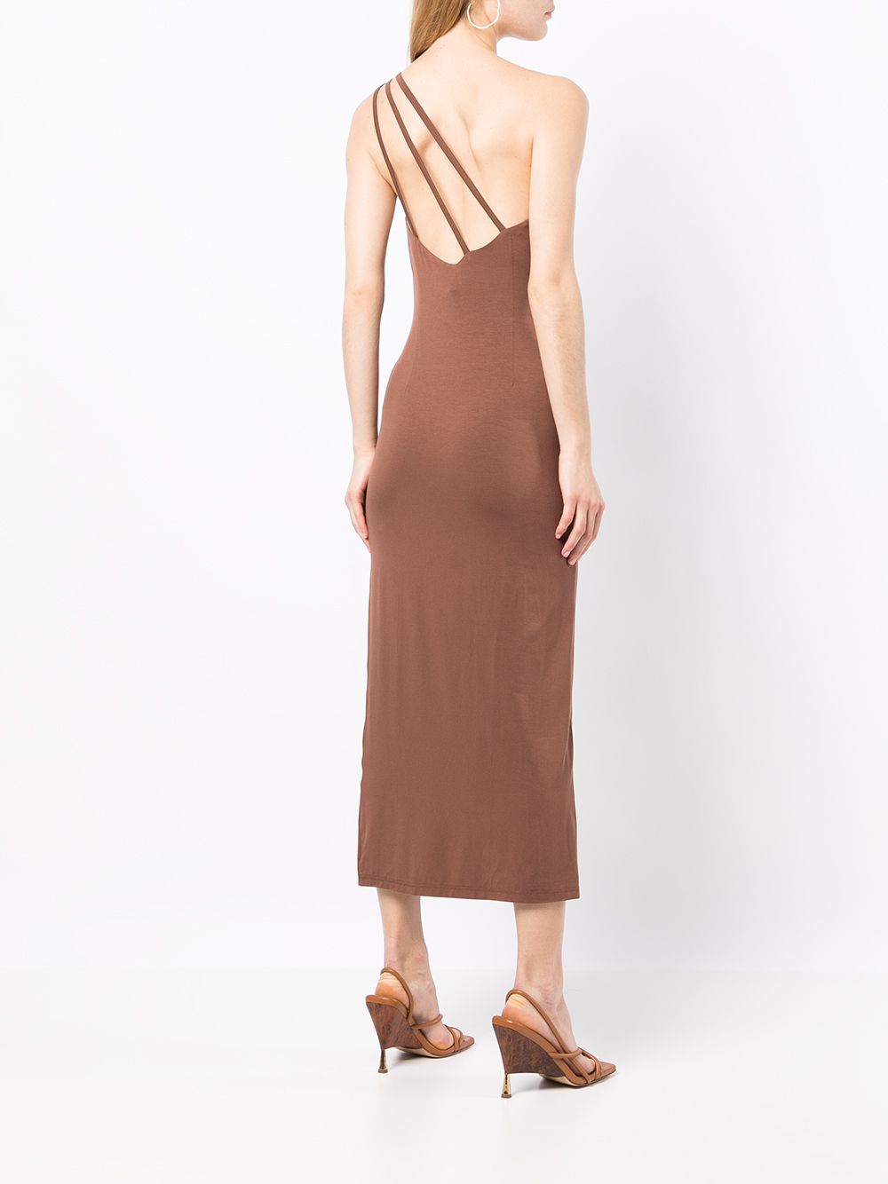 фото De la vali cher slit-detail long dress