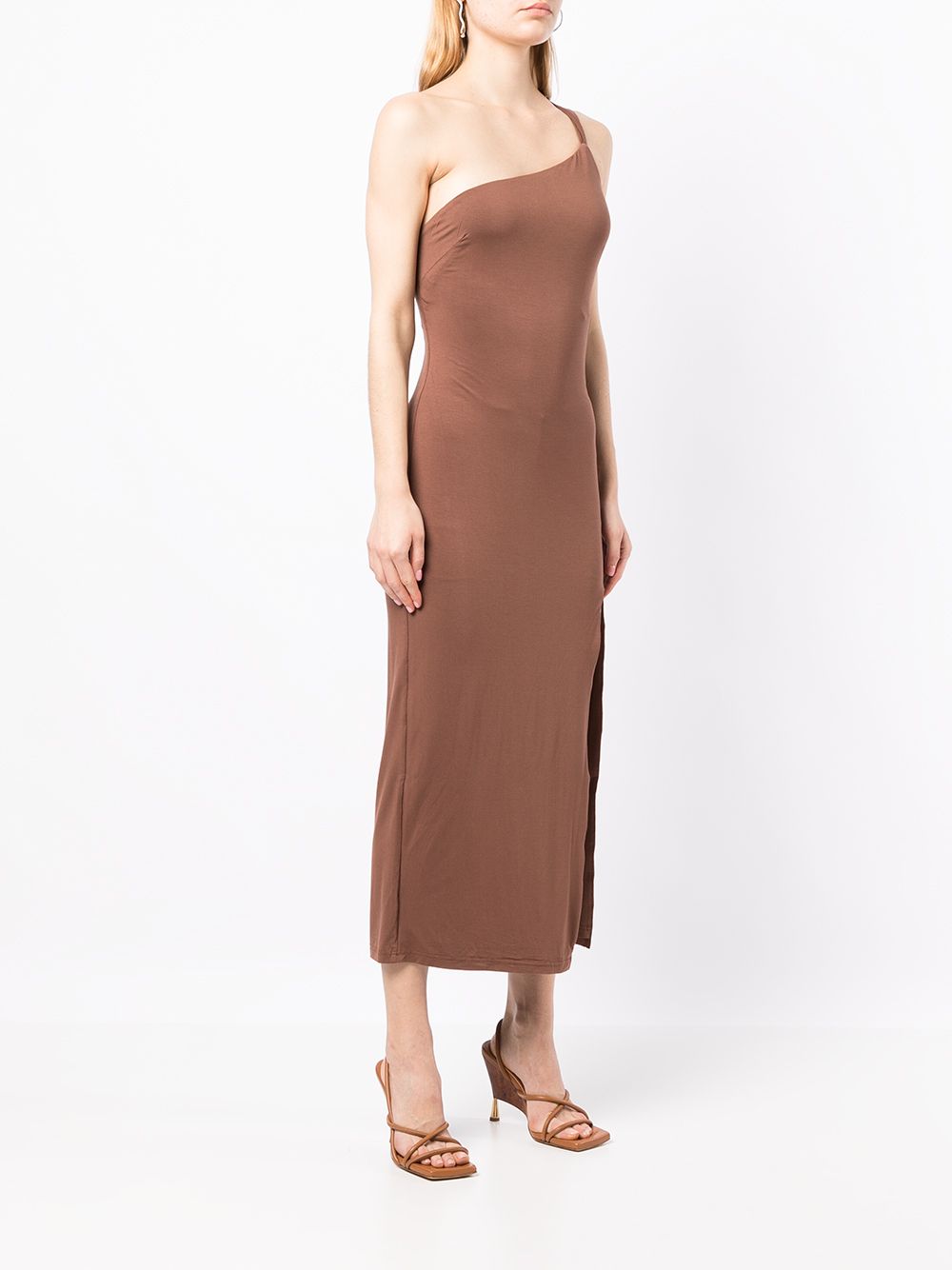 фото De la vali cher slit-detail long dress