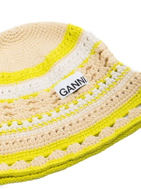 crochet hat ganni
