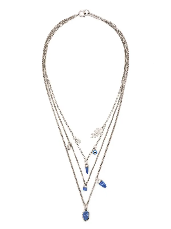 Isabel Marant Lucky Charm multi-chain 