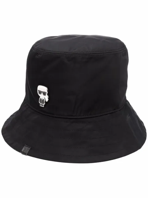 Karl Lagerfeld gorro de pescador con logo