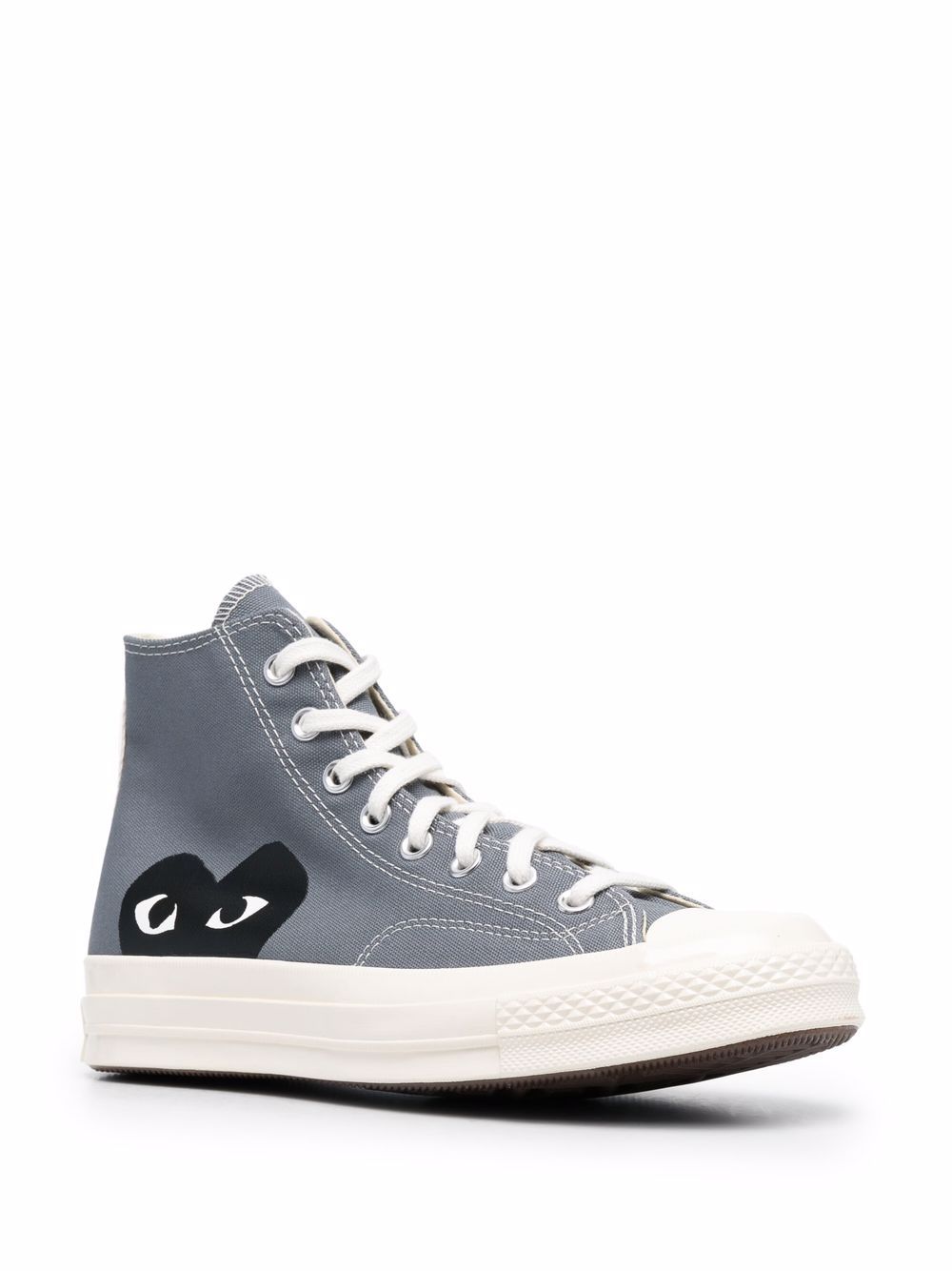 фото Comme des garçons play высокие кеды из коллаборации с converse