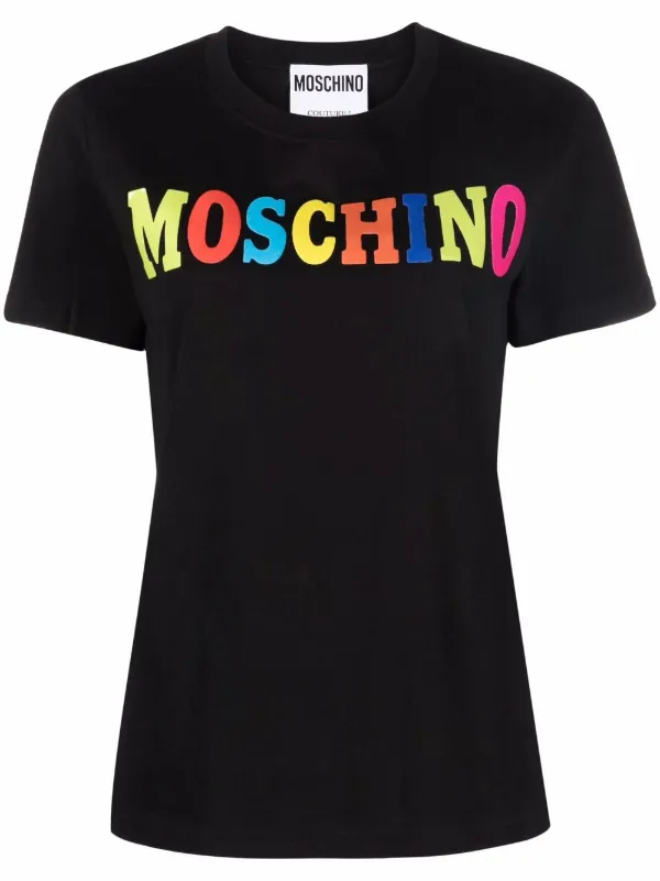 Moschino logo-print T-shirt - Farfetch