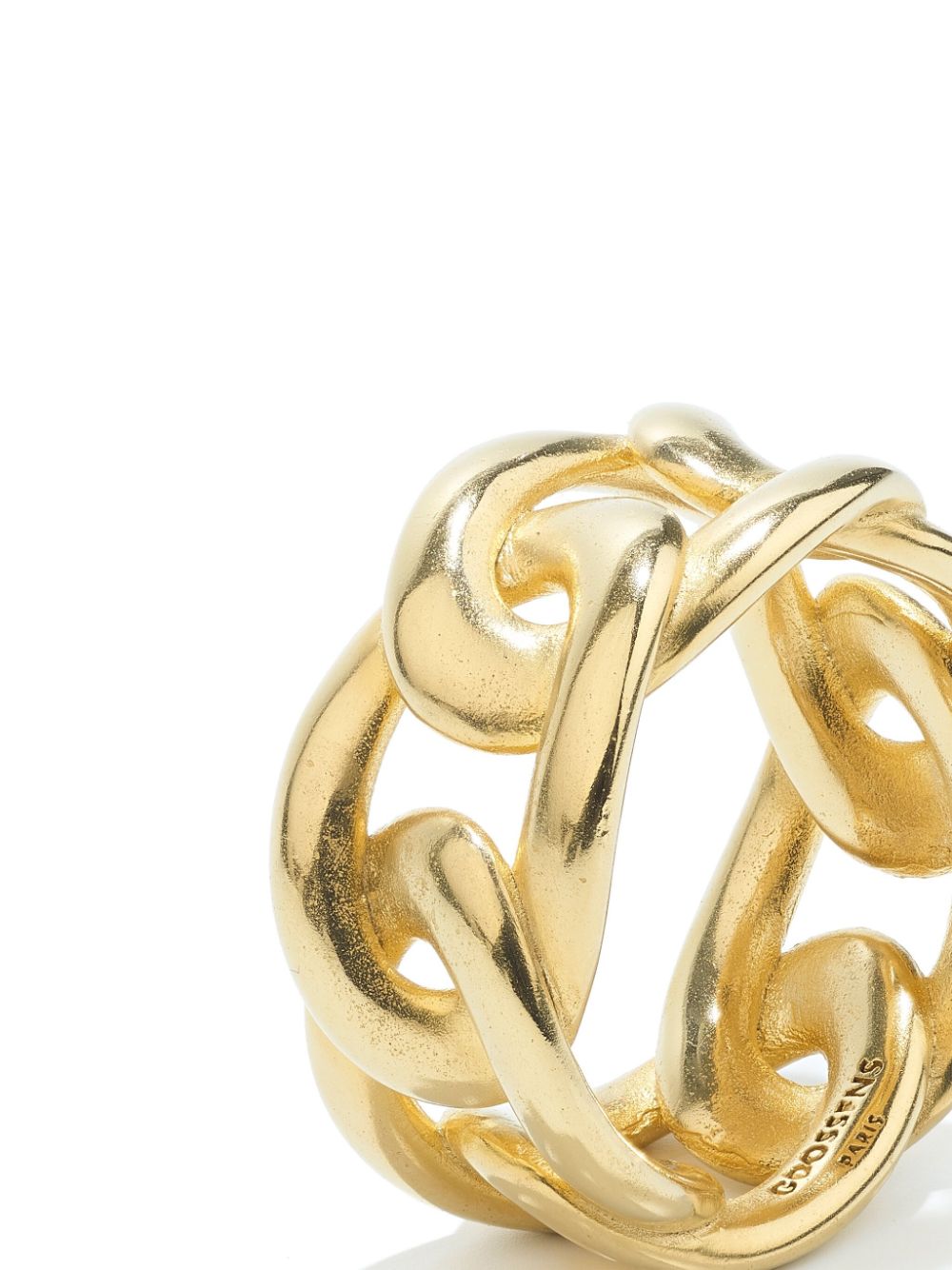 Image 2 of Goossens lhassa chunky chain-link ring