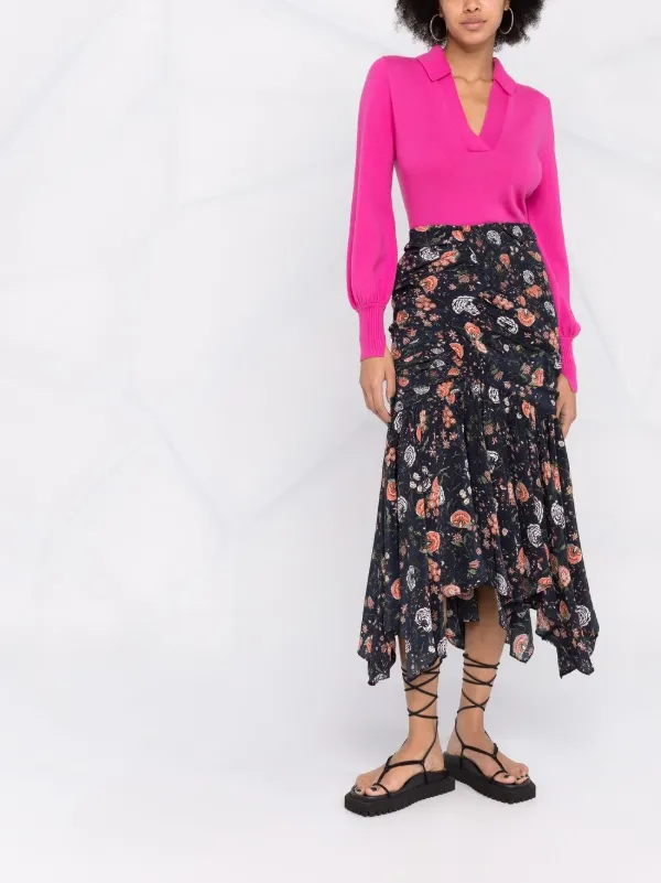 スカート Isabel Marant Genevi Skirt ISABEL MARANT Genevi Maxi Skirt | Brown | FARFETCH GE