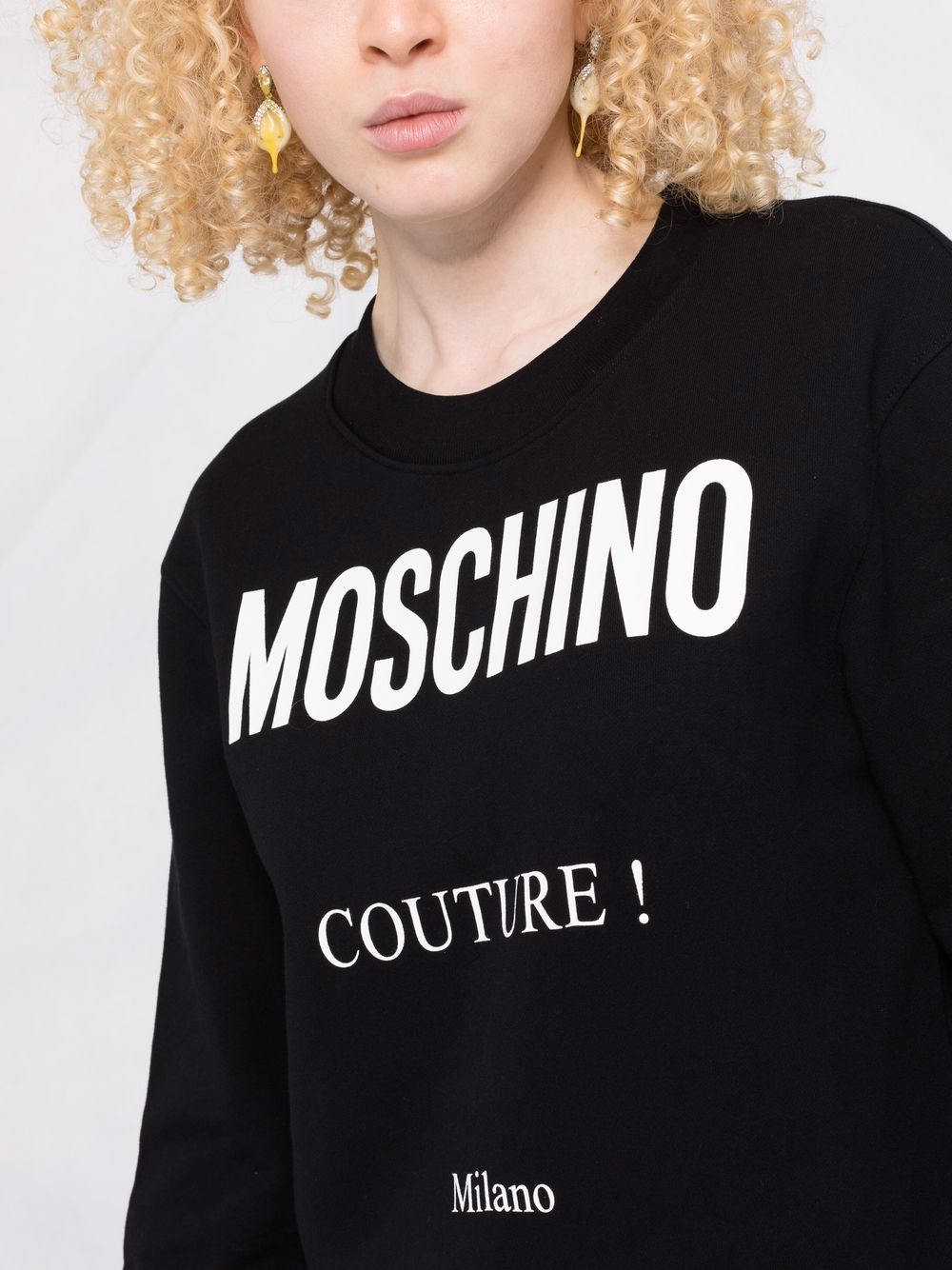 фото Moschino толстовка с логотипом