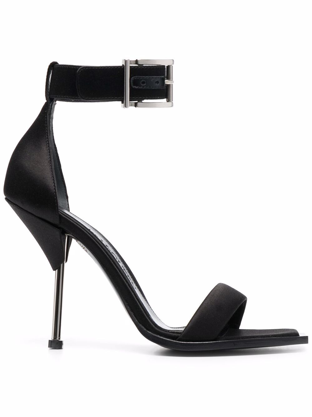 

Alexander McQueen sandalias con tacón de 120mm - Negro