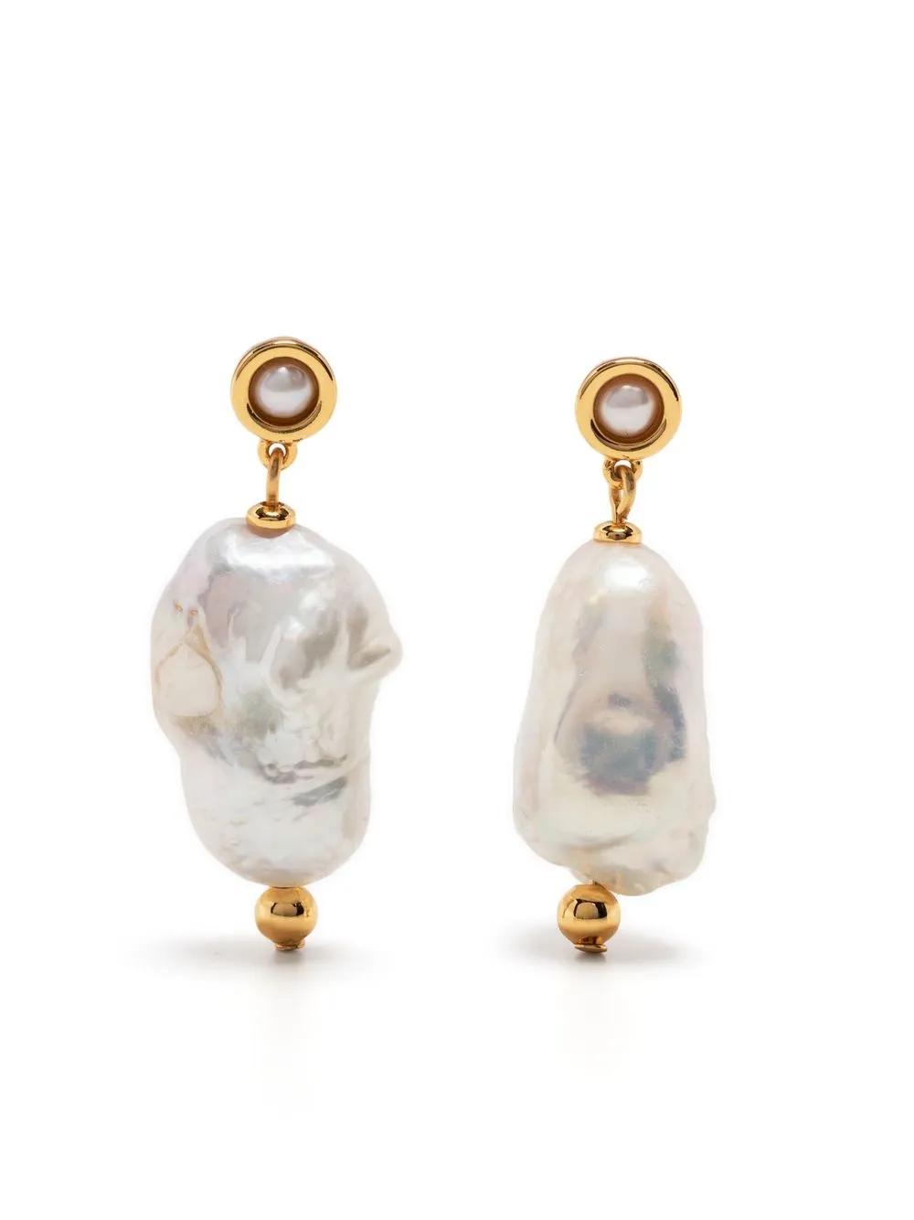 

éliou Robbie baroque drop earrings - Gold