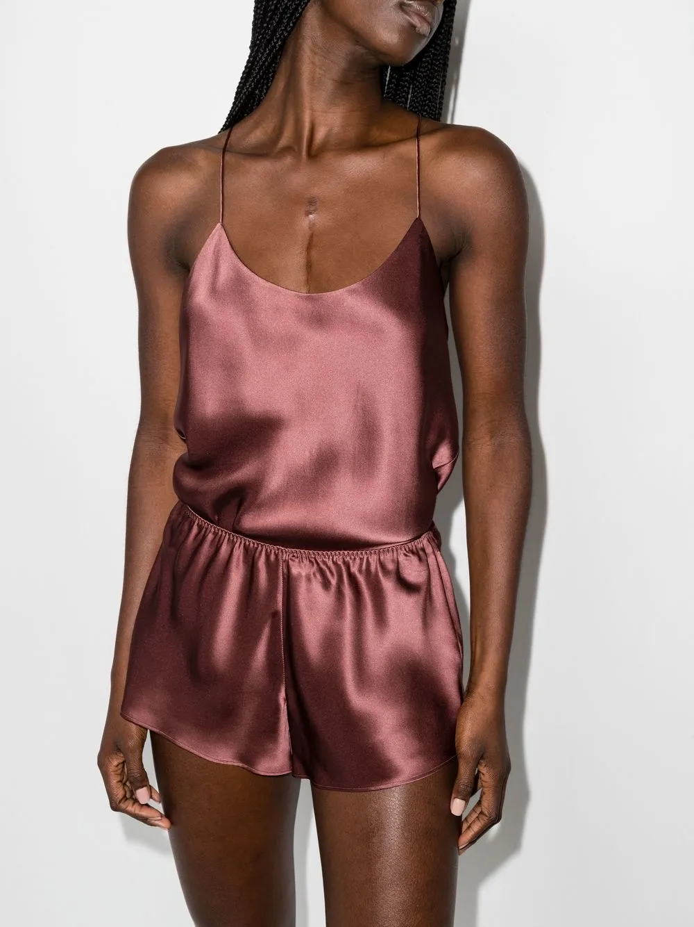 olivia von halle 长款睡衣套装 图 2