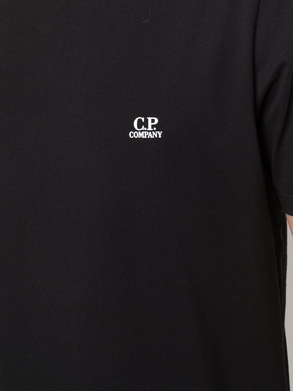 фото C.p. company logo-print t-shirt