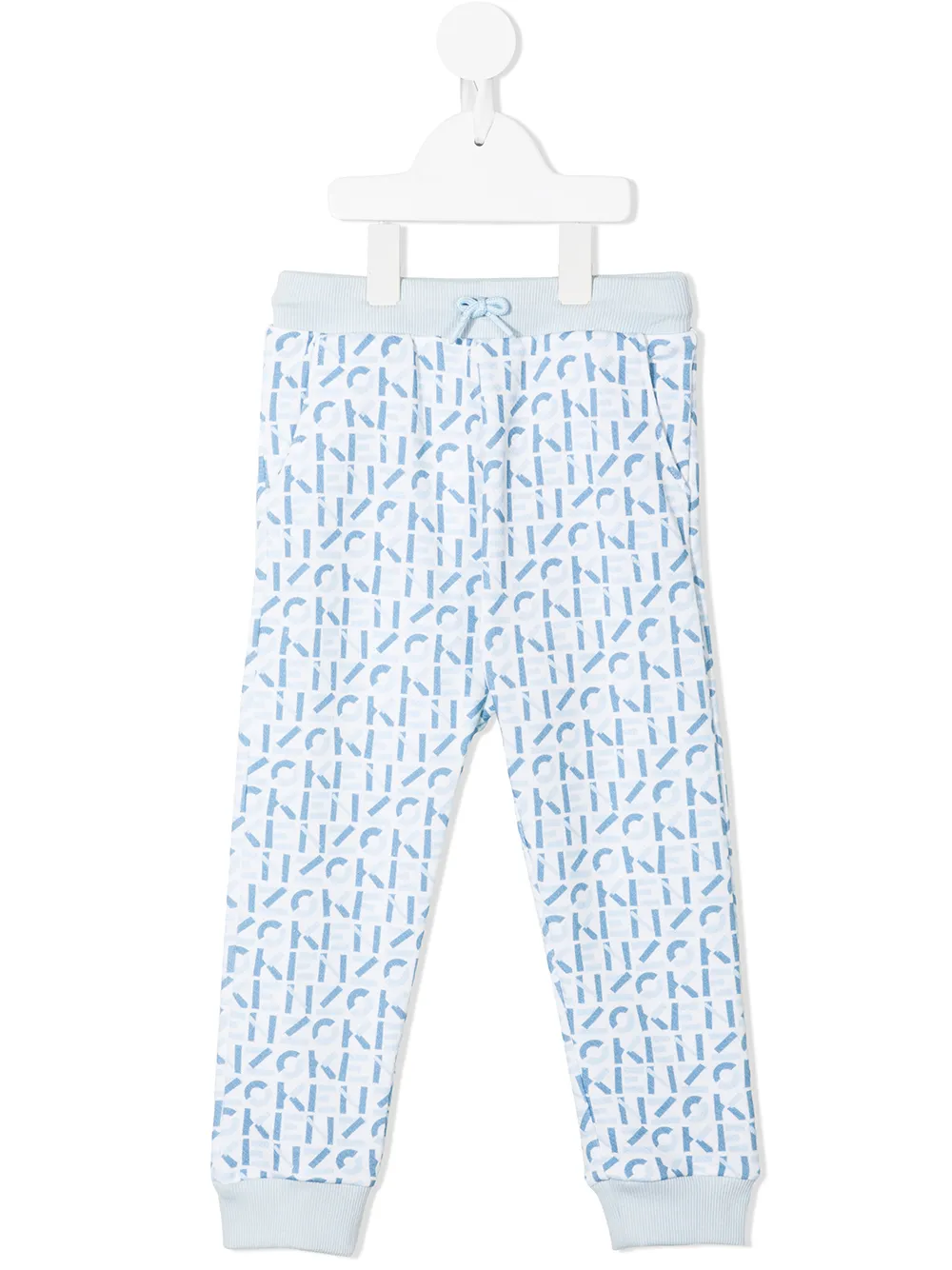 

Kenzo Kids logo-print track pants - Blue