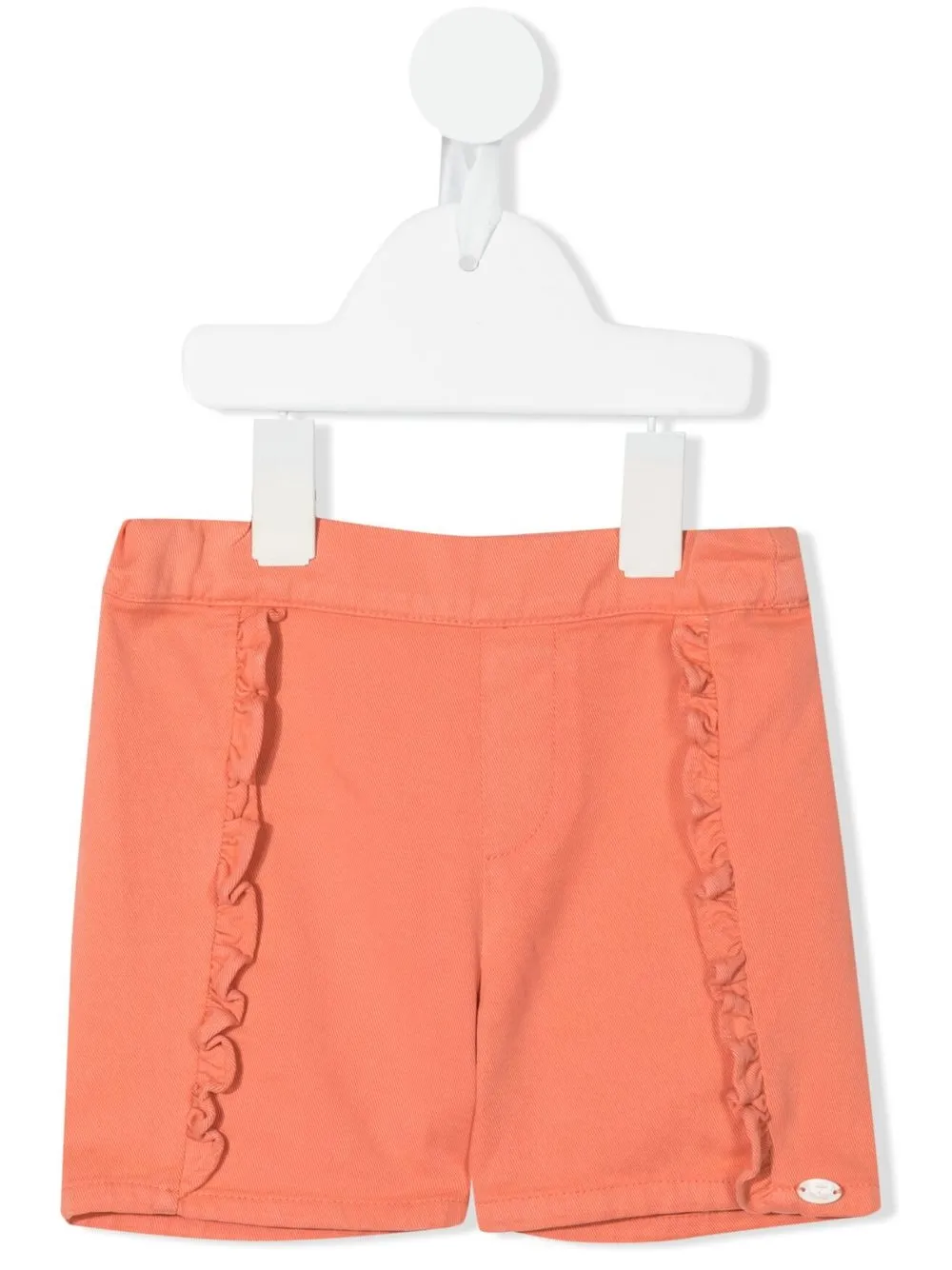 

Tartine Et Chocolat ruffled cotton shorts - Orange