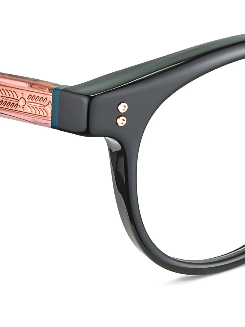 Etnia Barcelona Bril met rond montuur Zwart