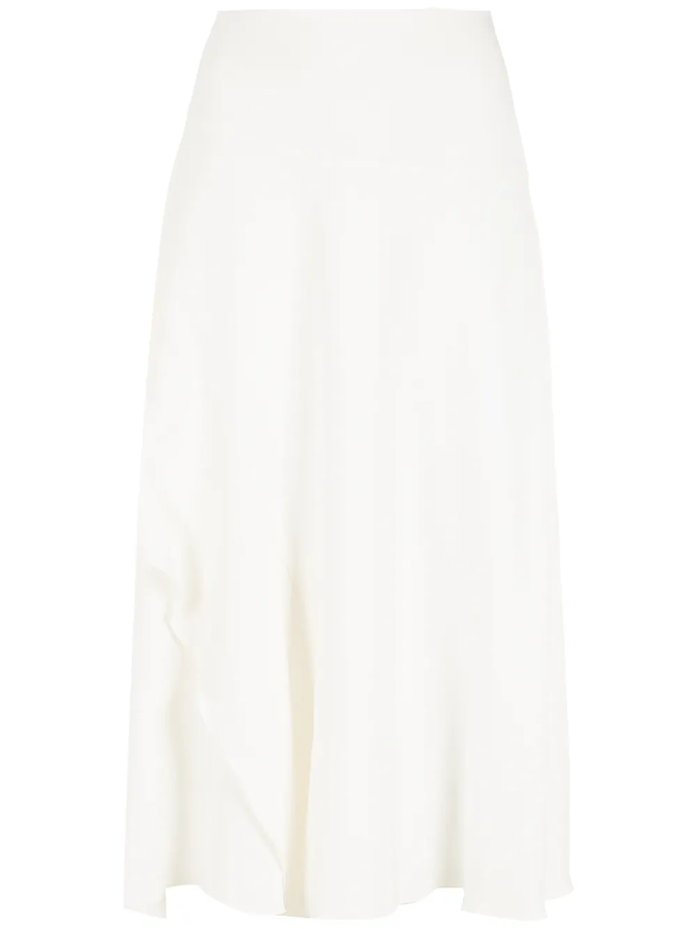 

Alcaçuz high-waisted midi skirt - White