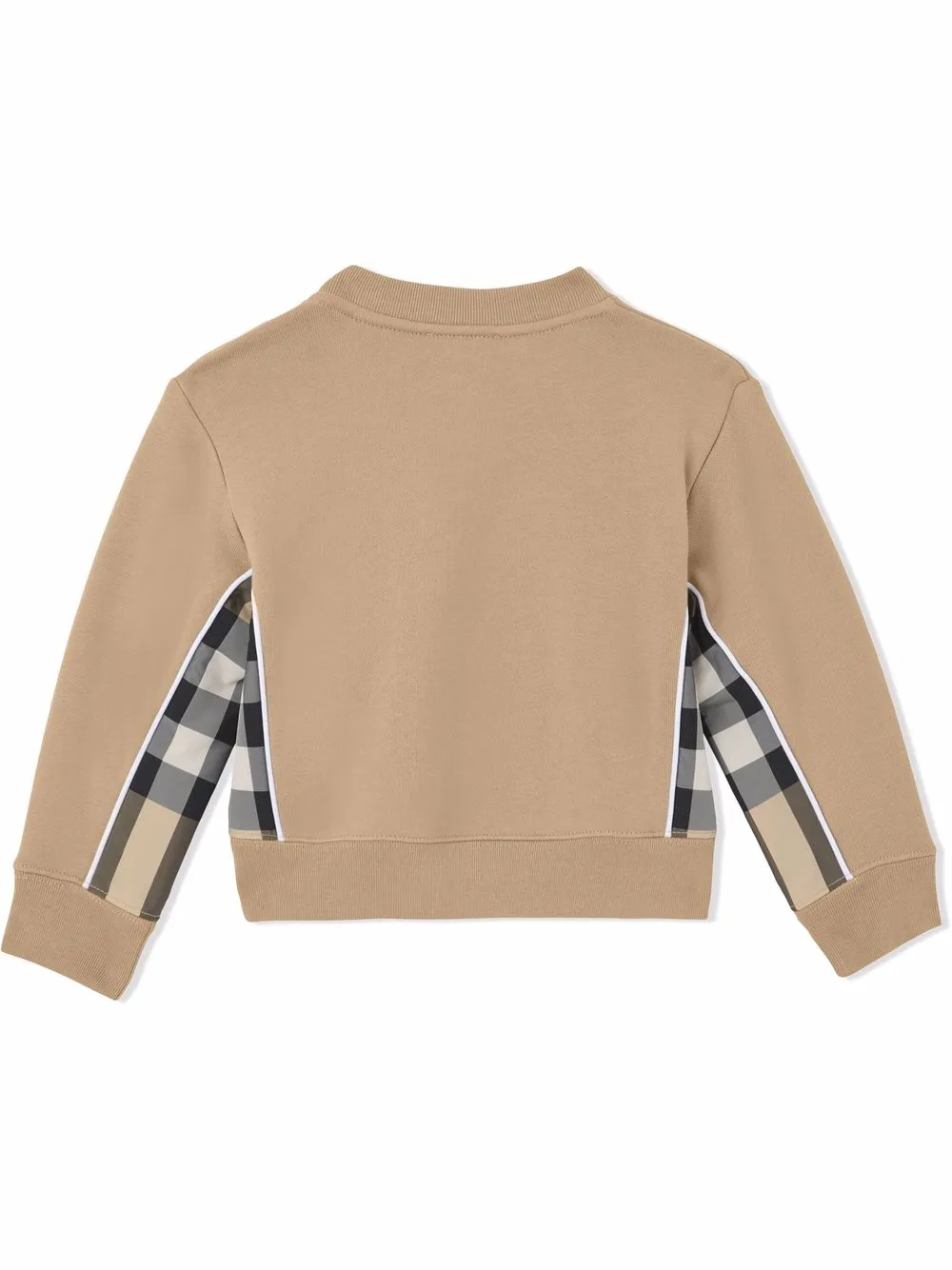 фото Burberry kids толстовка с отделкой в клетку vintage check