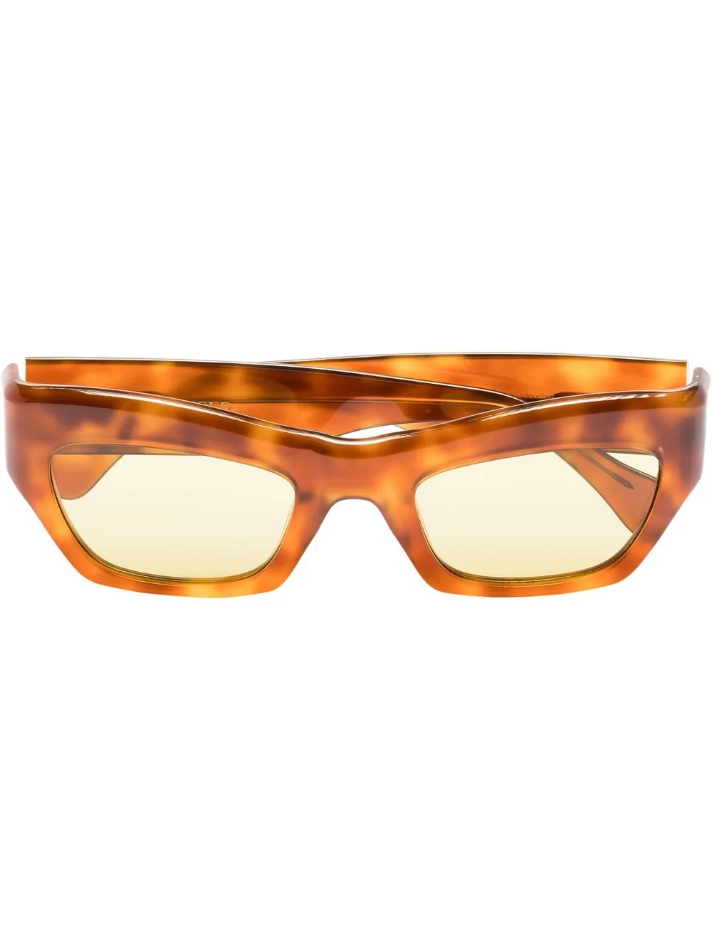 

Port Tanger Ayreen rectangular-frame sunglasses - Brown