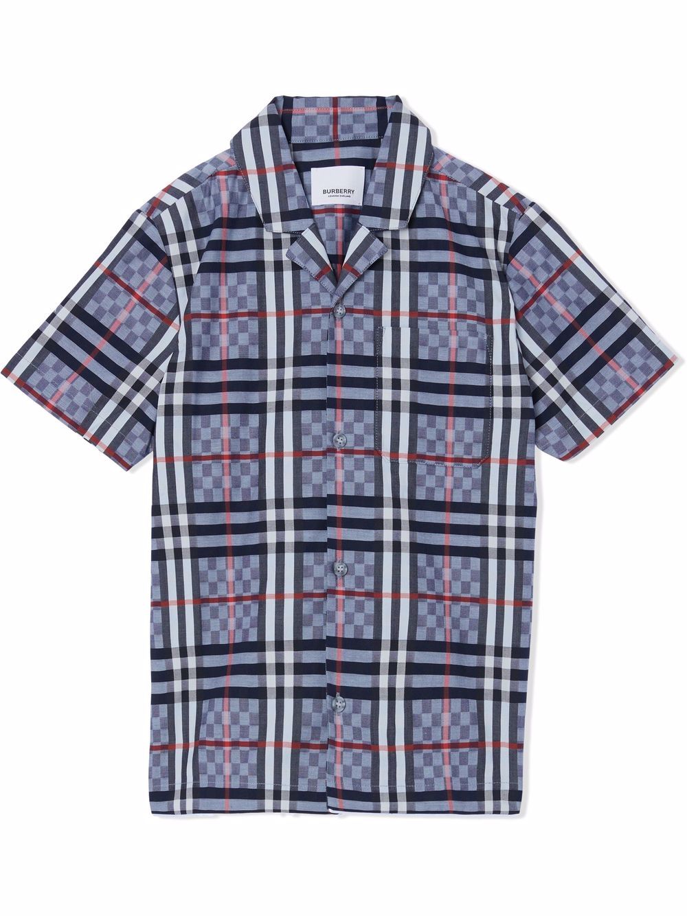 Burberry Kids short-sleeve Check Shirt - Farfetch