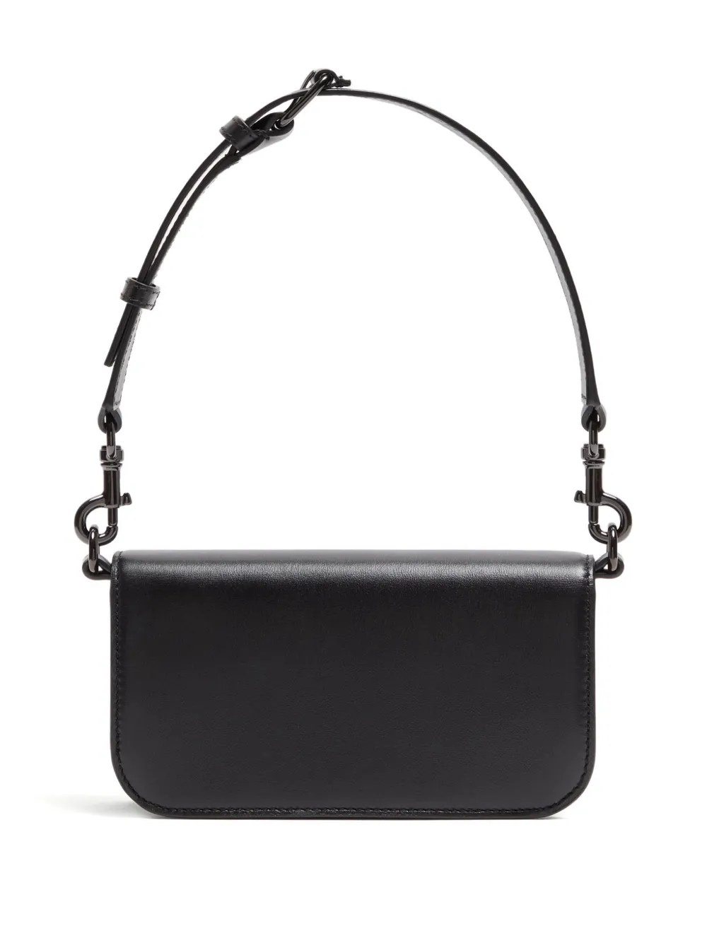 Valentino Garavani ロコ レザーショルダーバッグ ミニ | ブラック