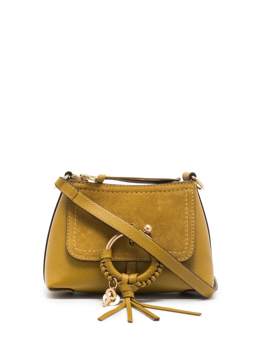 

See by Chloé Joan suede leather crossbody bag - Neutrals