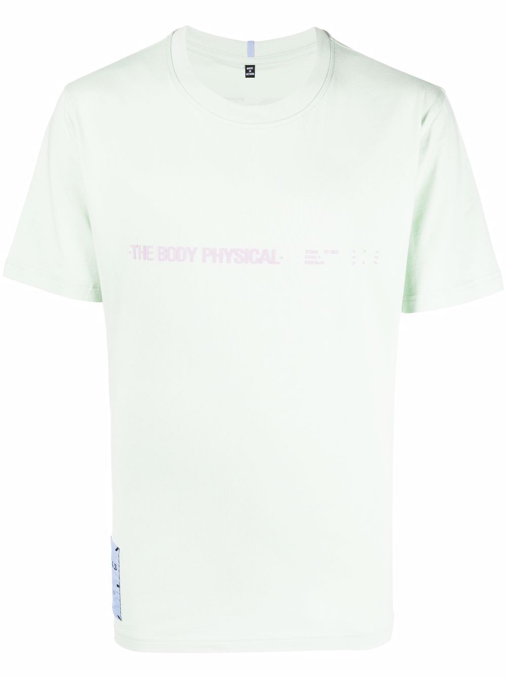 

MCQ playera con logo estampado - Verde