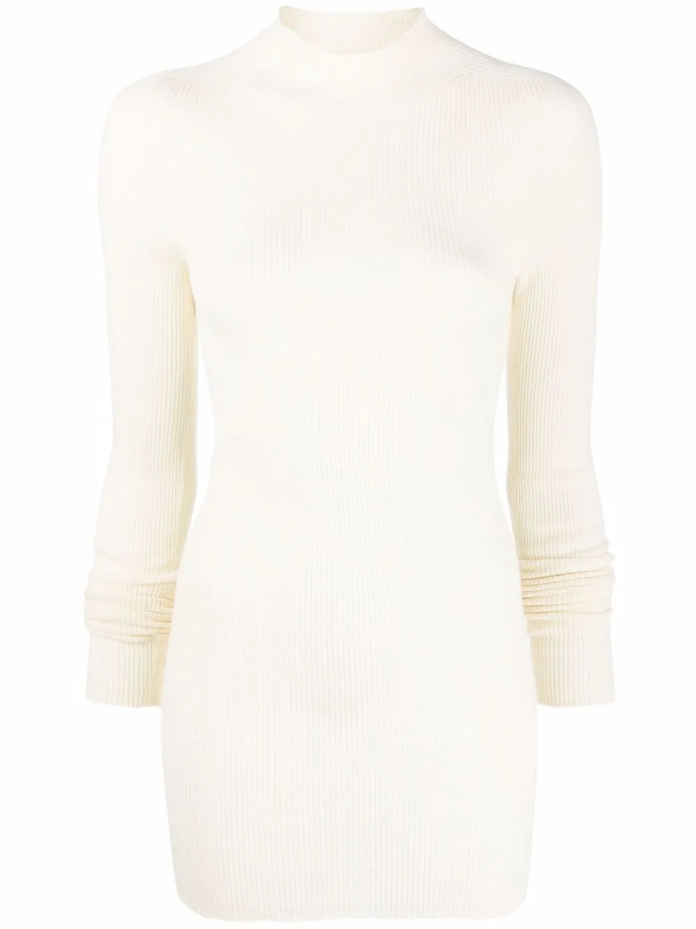 

Rick Owens long-line knit jumper - Neutrals