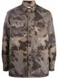 ETRO camouflage-pattern button-fastening shirt - Green