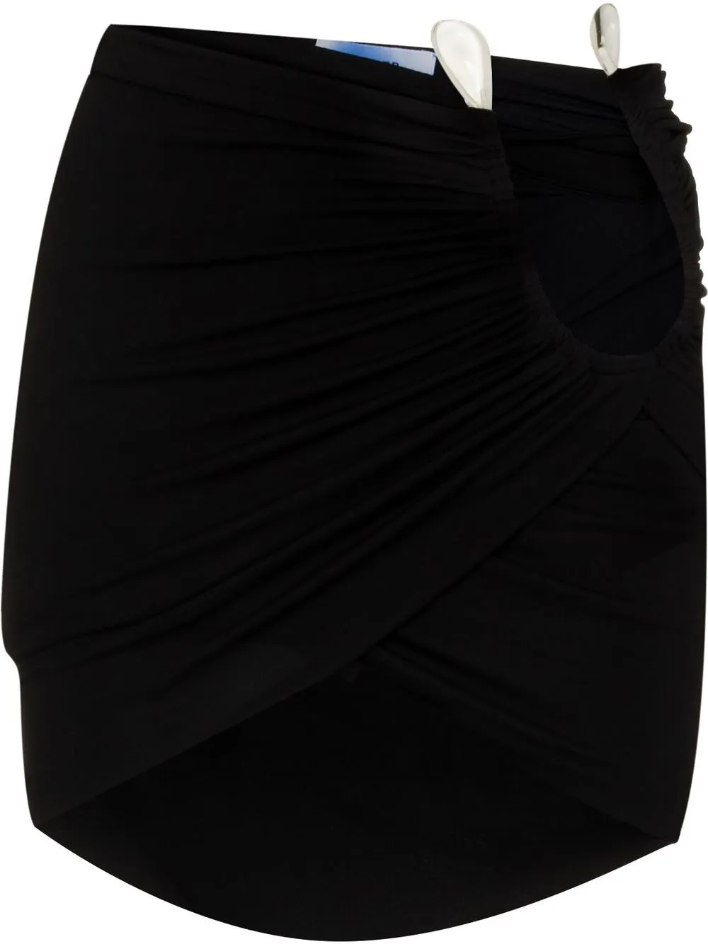 Mugler Draped cut-out Mini Skirt - Farfetch