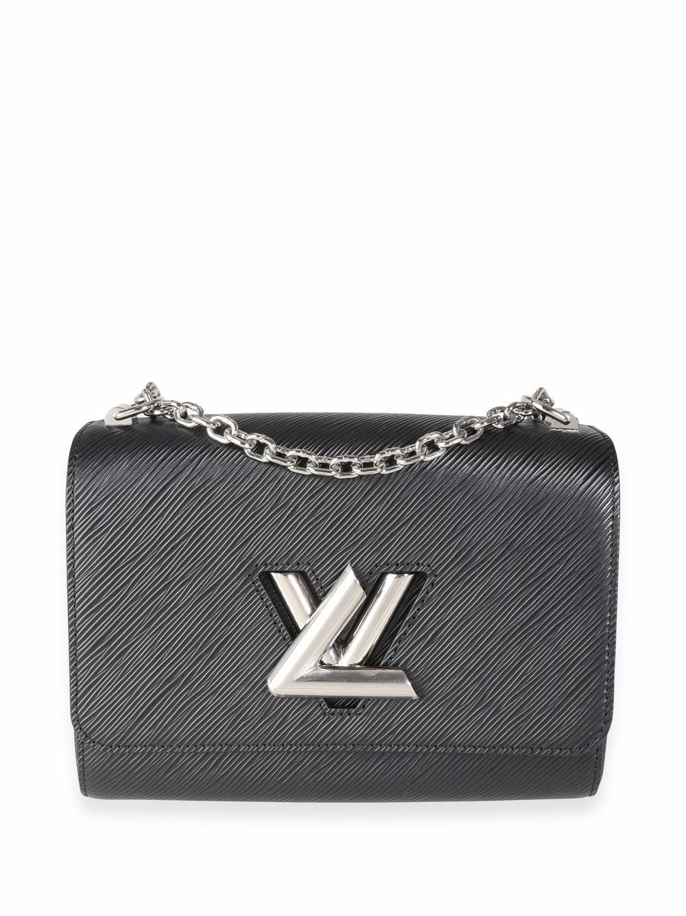Louis Vuitton Womens Twist Chain Pouch Black Epi Leather – Luxe Collective