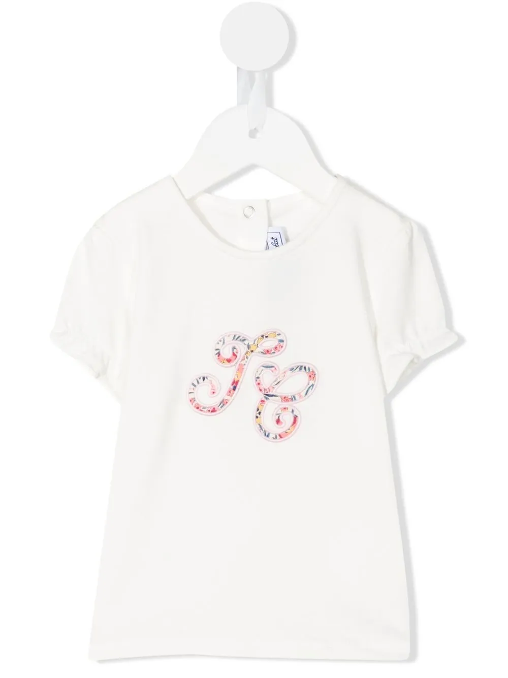 

Tartine Et Chocolat playera con logo bordado - Blanco