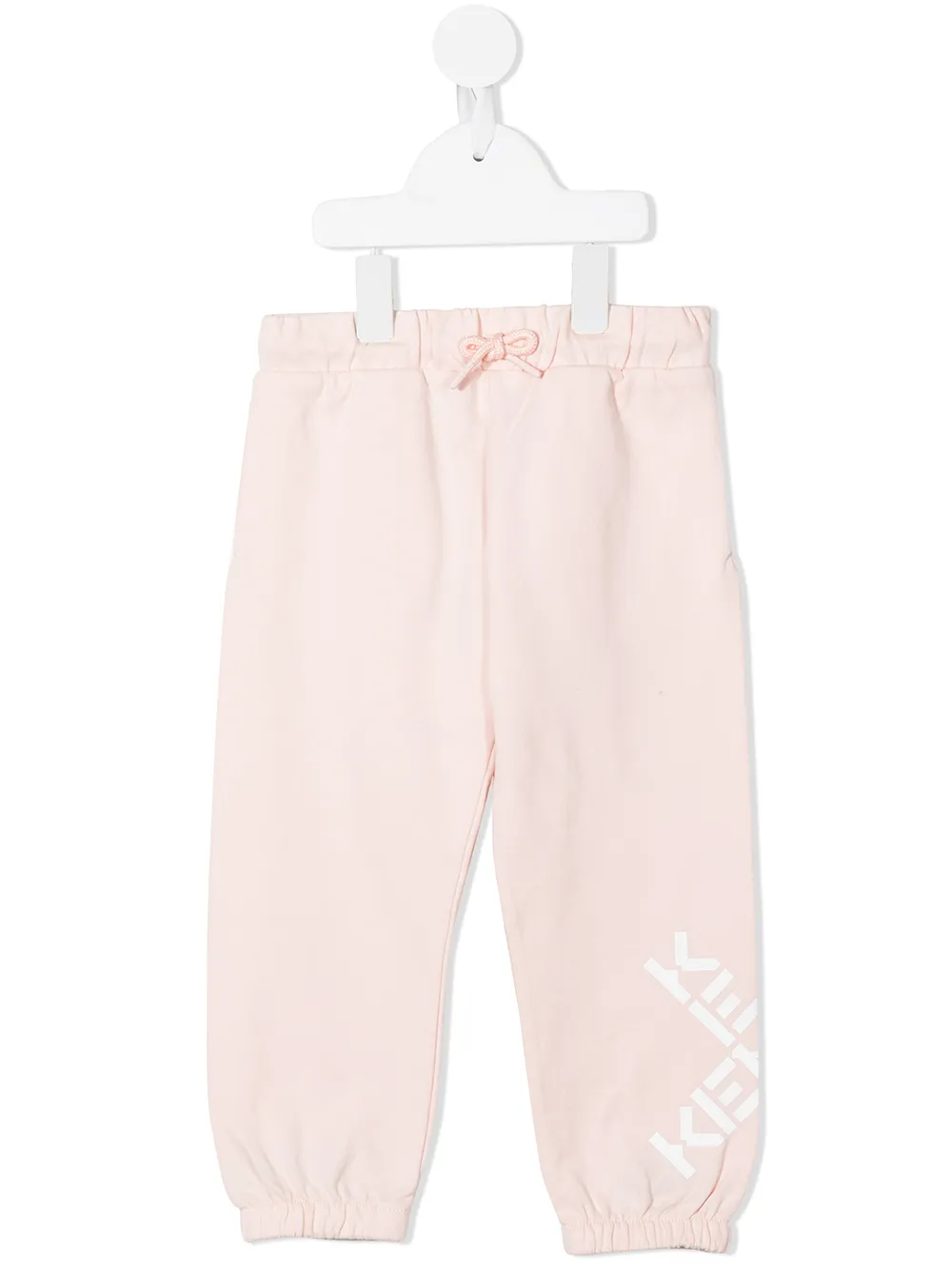 

Kenzo Kids logo-print track pants - Pink