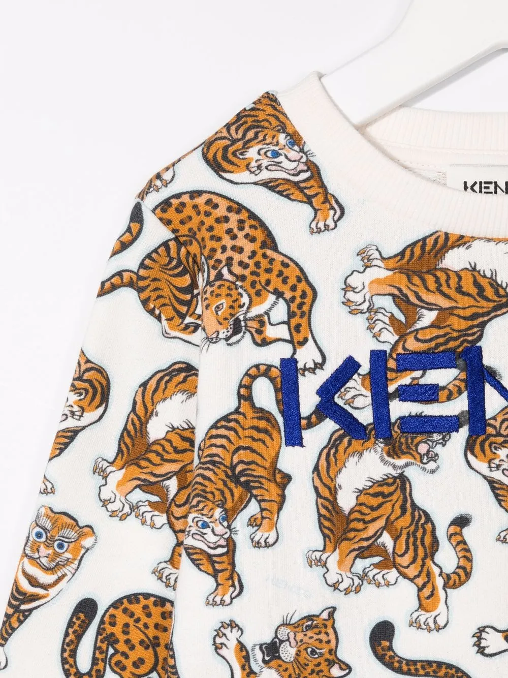 фото Kenzo kids толстовка с принтом