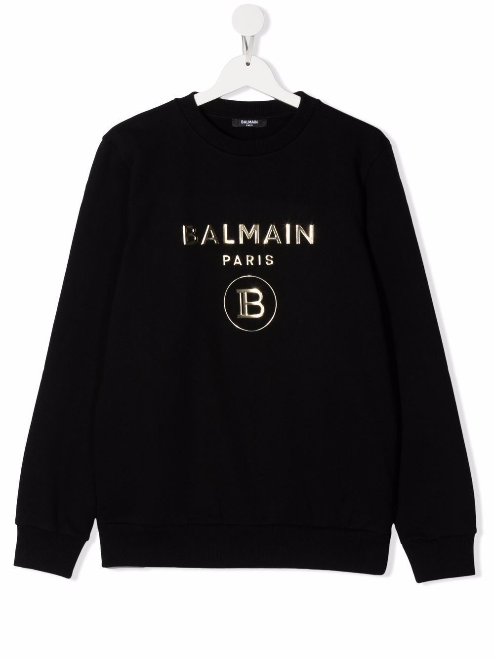 фото Balmain kids толстовка с логотипом