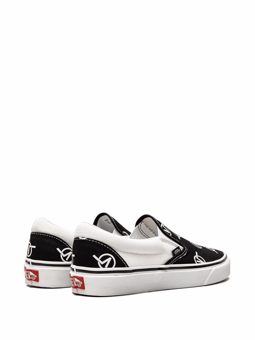 фото Vans слипоны с узором