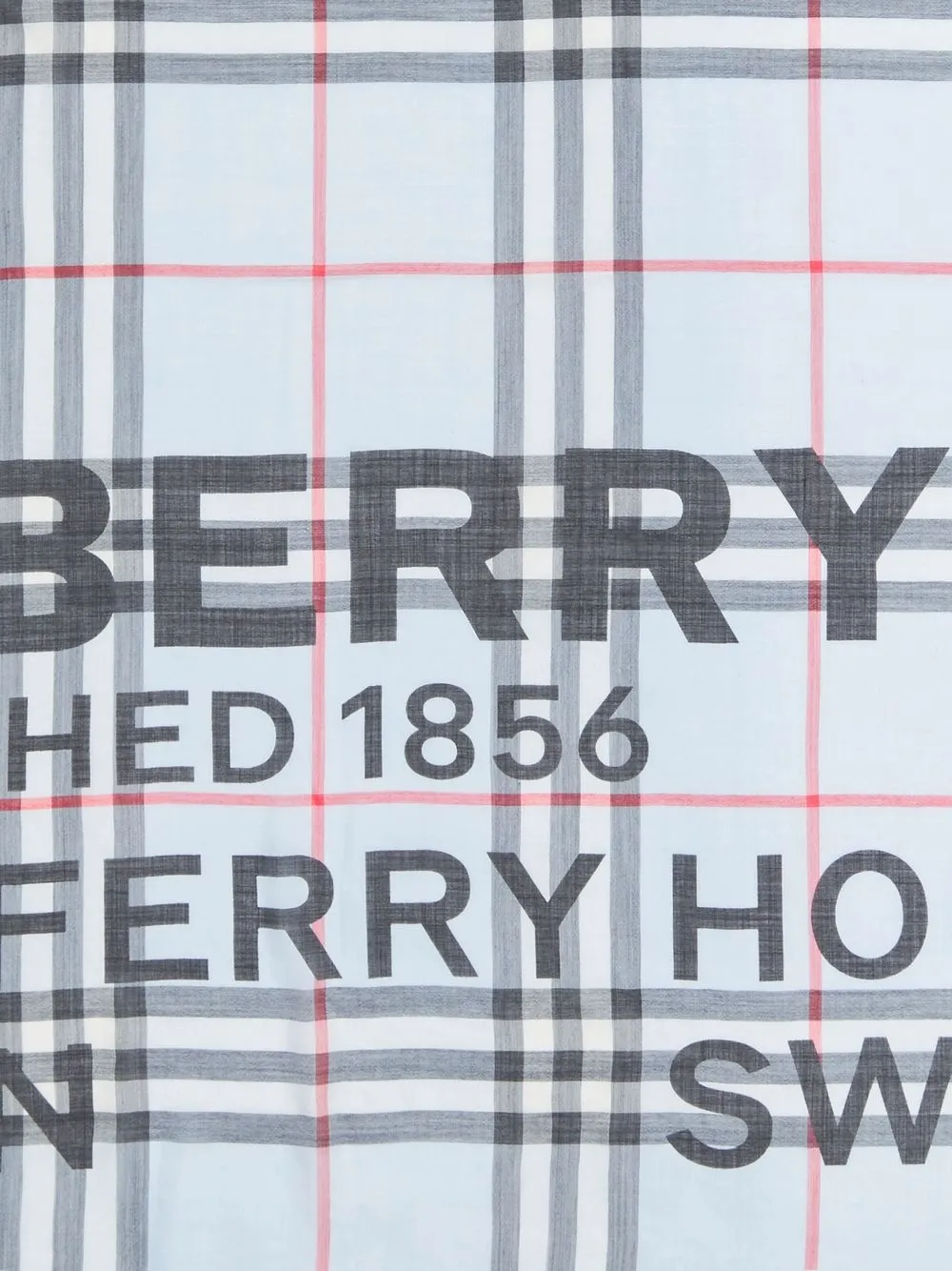 фото Burberry платок с принтом horseferry