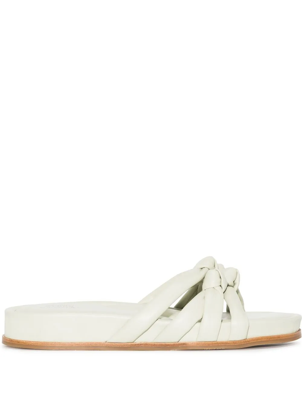 

Aquazzura x Dr. Barbara Sturm flat sandals - Green