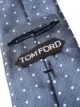 TOM FORD polka dot silk tie